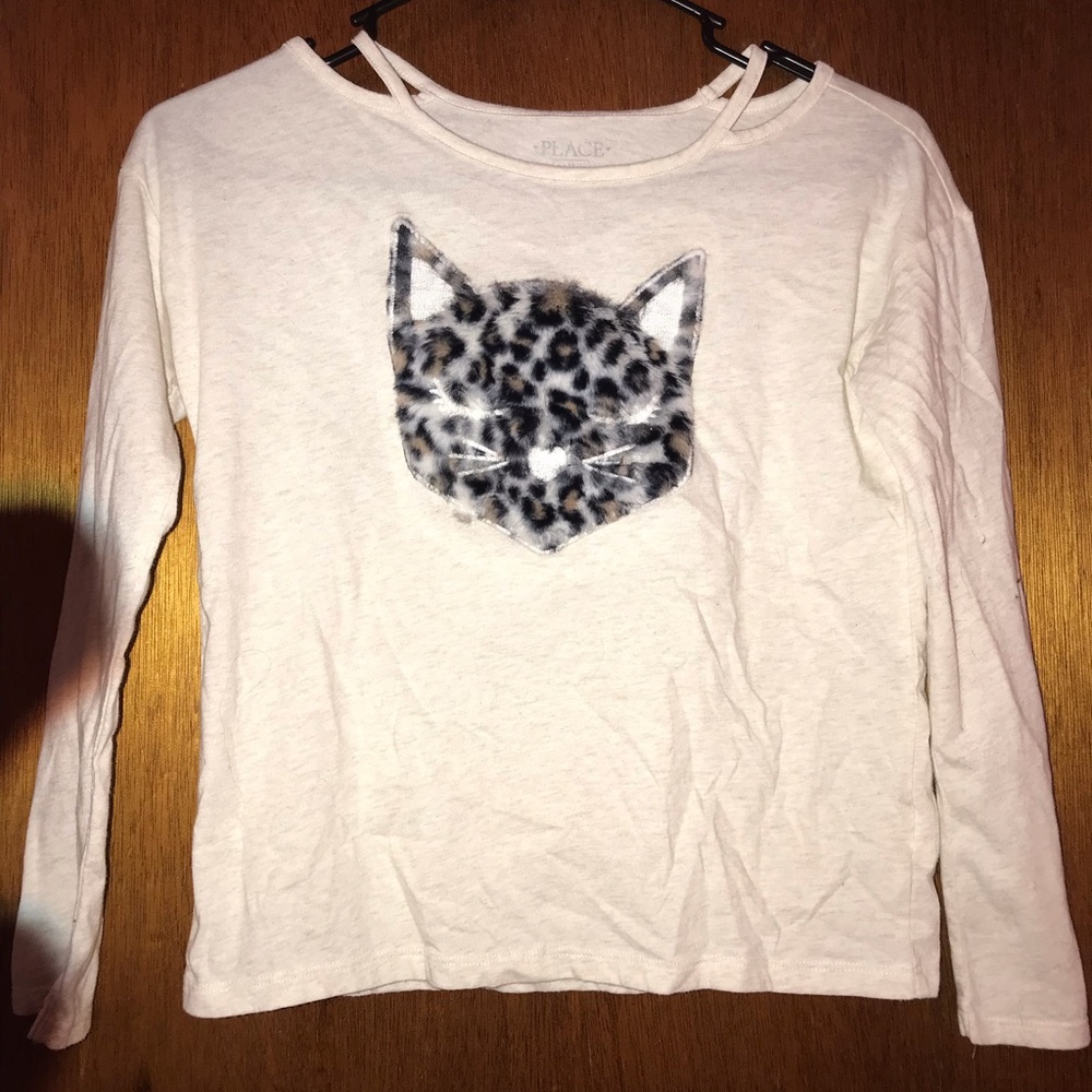 Children’s cat long sleeve shirt